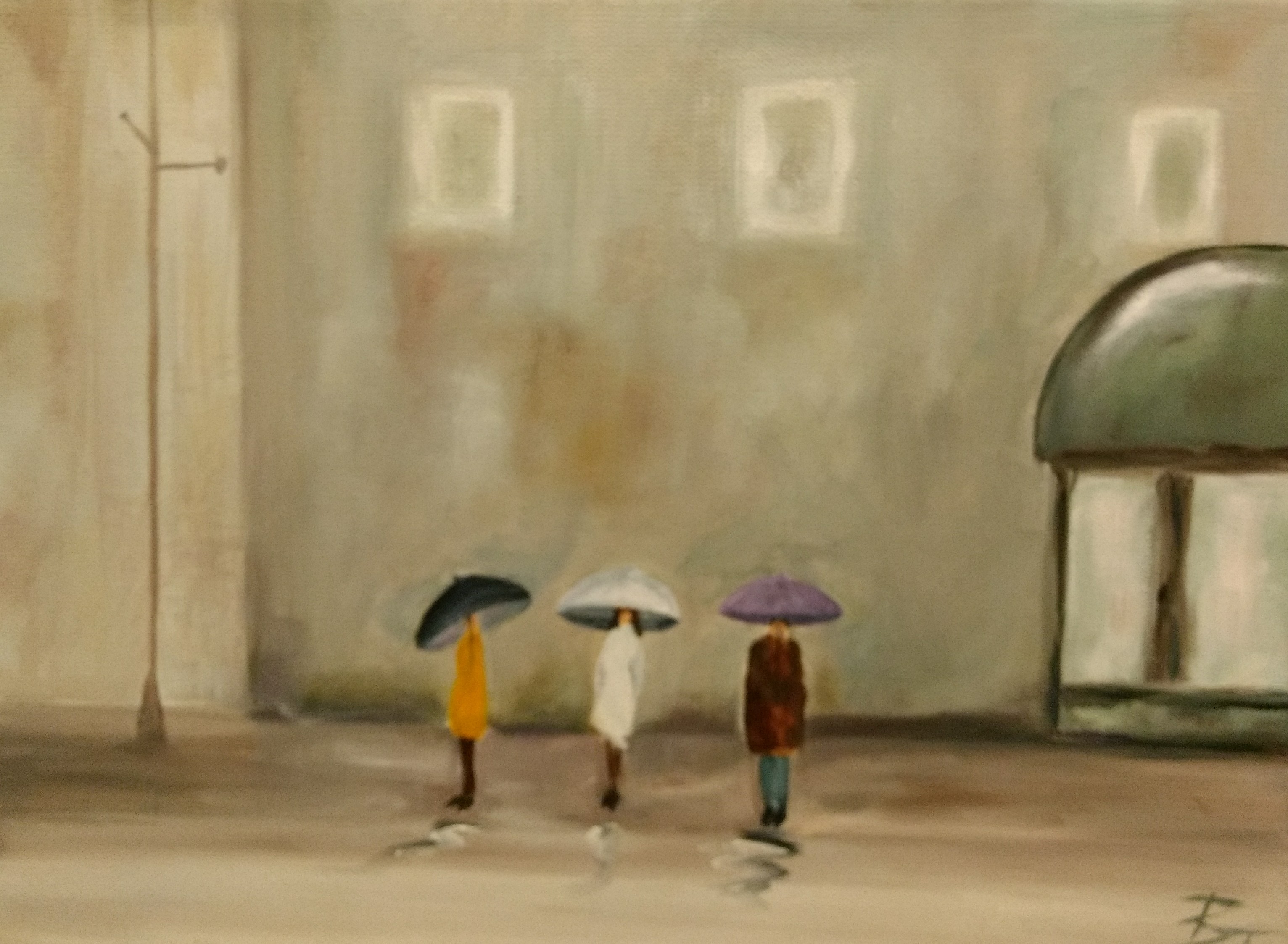 Waiting for the bus
