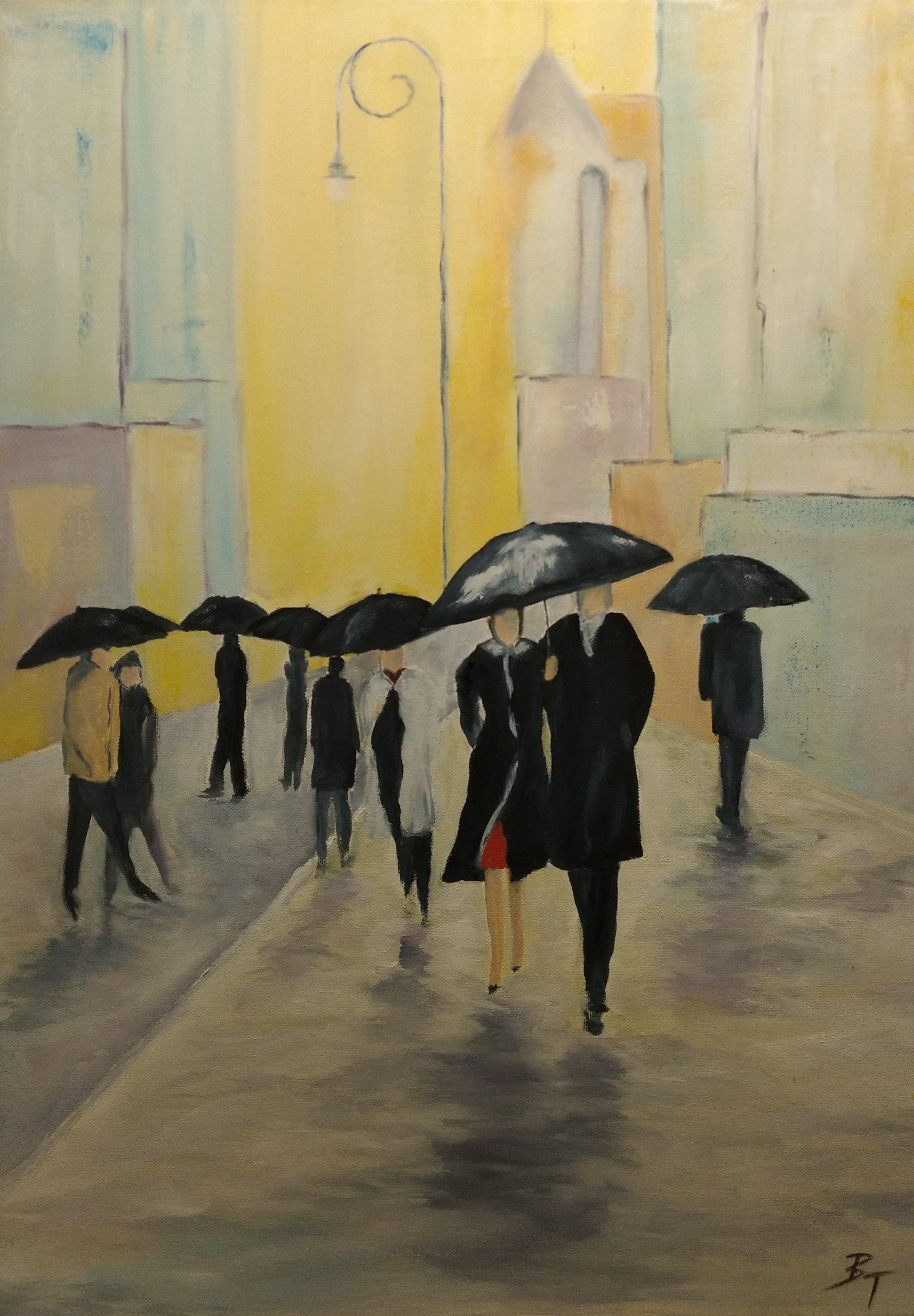 Spaziergang im Regen